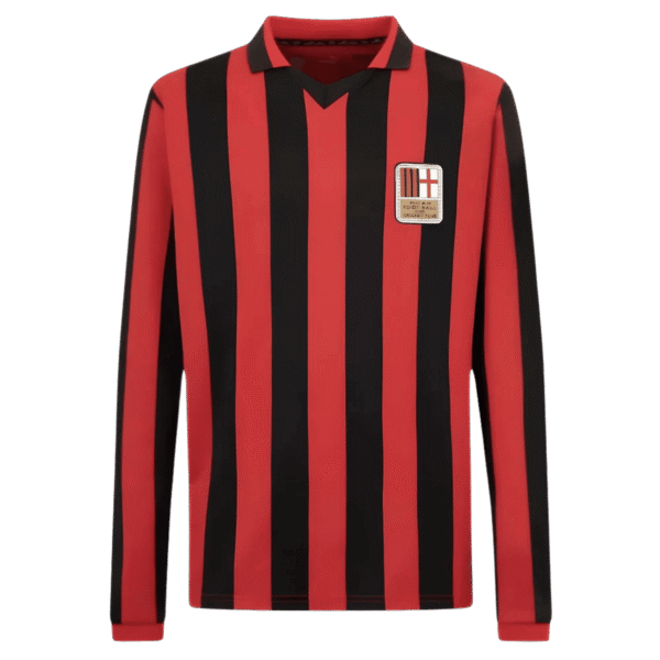 24/25 AC Milan Long Sleeve 125th Anniversary Home Jersey