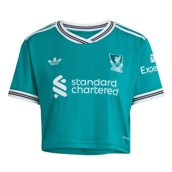 25/26 Liverpool Crop Top Third Jersey