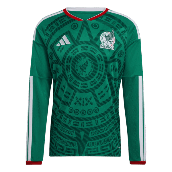 2026 Mexico Home Long Sleeve Jersey